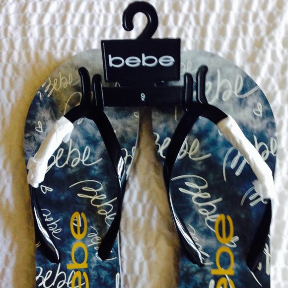 bebe Shoes - Bebe Tamia Logo Sandals/Flip flops For Women